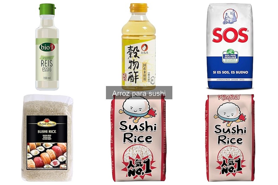 Guía de compra de arroz para sushi: características y marcas