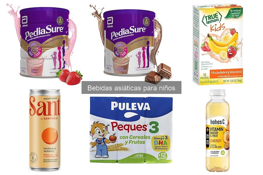 Guía de compra de bebidas asiáticas para niños