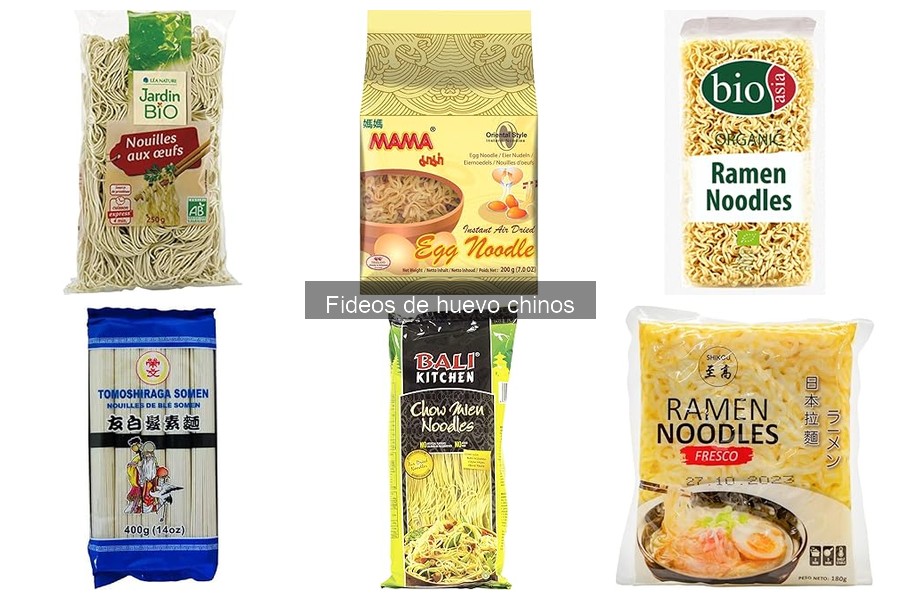 Guía de compra de fideos de huevo chinos: calidad y precio