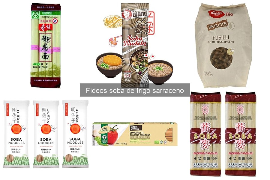 Guía de compra de fideos soba de trigo sarraceno