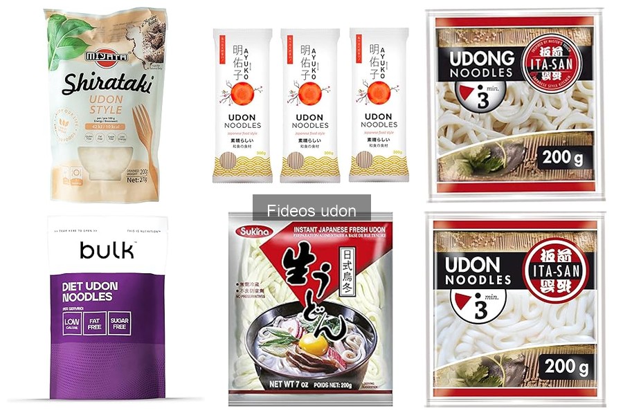 Guía de compra de fideos udon: formato, marcas y precios