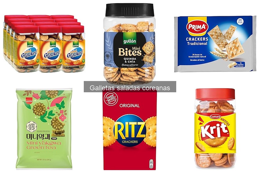 Guía de compra de galletas saladas coreanas