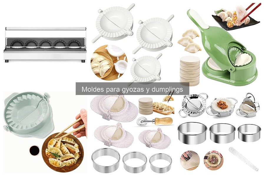 Guía de compra de moldes para gyozas y dumplings