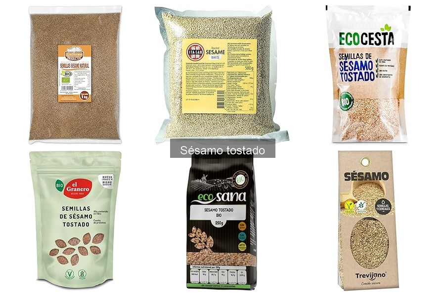 Guía de compra de sésamo tostado: calidad y origen