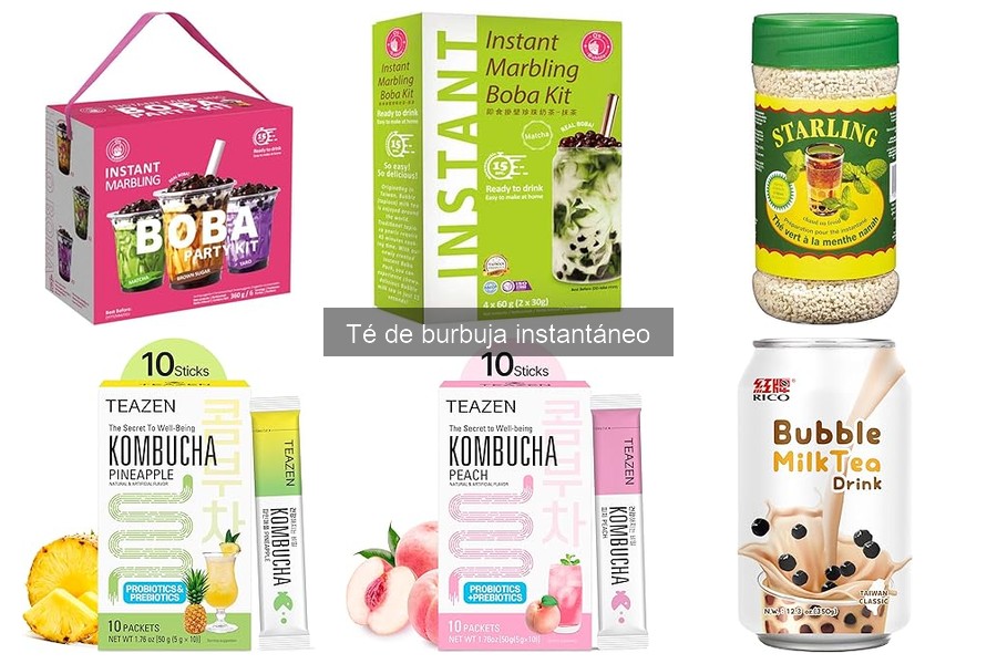 Guía de compra de té de burbuja instantáneo: consejos útiles