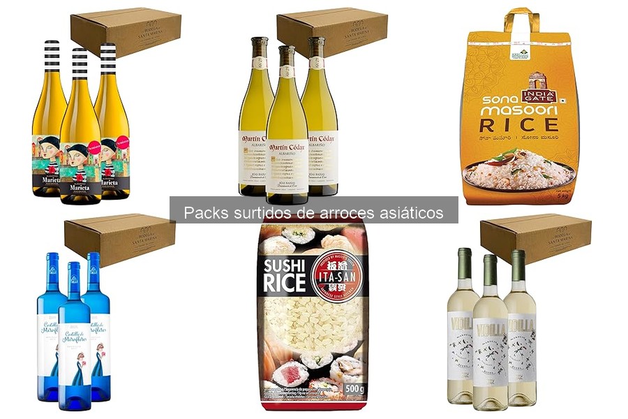 Guía de compra: Packs surtidos de arroces asiáticos