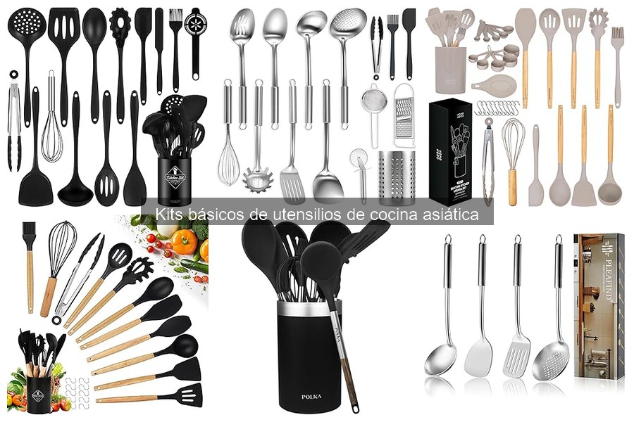 Guía de compra para kits de utensilios de cocina asiática