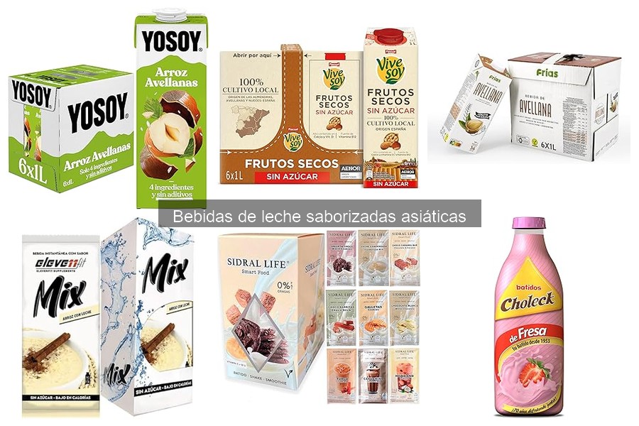 Guía para elegir bebidas de leche saborizadas asiáticas