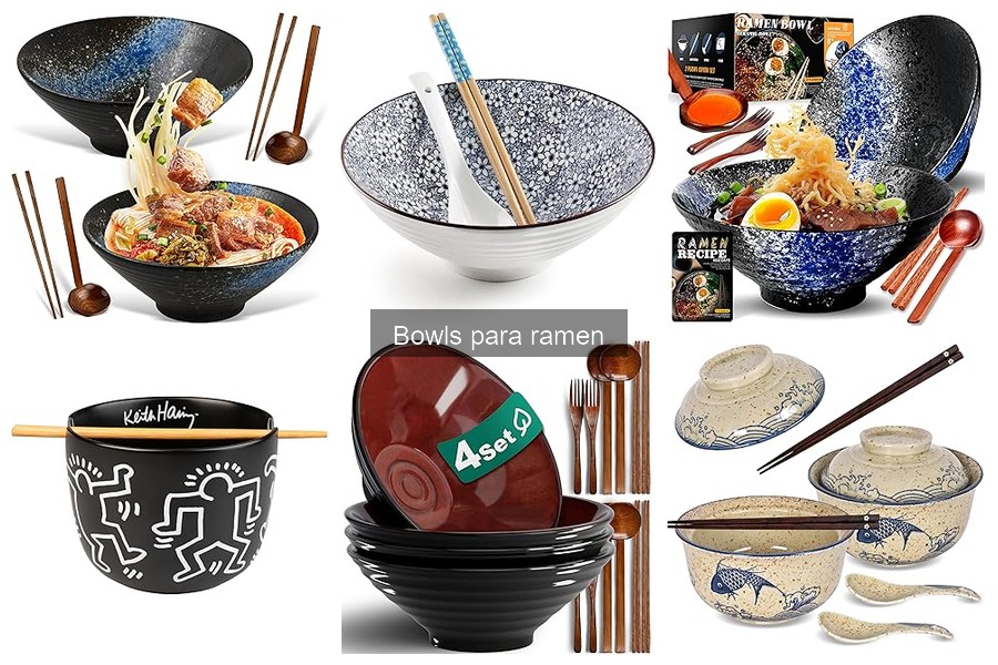Guía para Elegir el Bowl Perfecto para Ramen