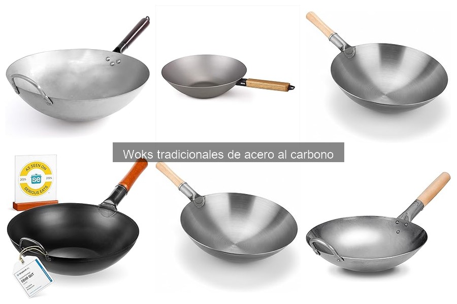 Guía para Elegir el Mejor Wok de Acero al Carbono