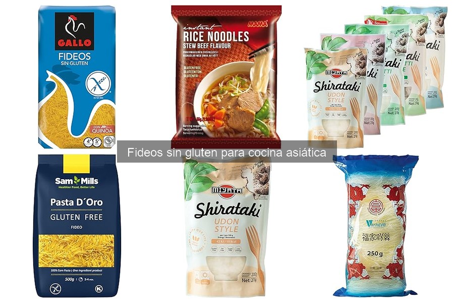 Guía para Elegir Fideos Sin Gluten para Cocina Asiática