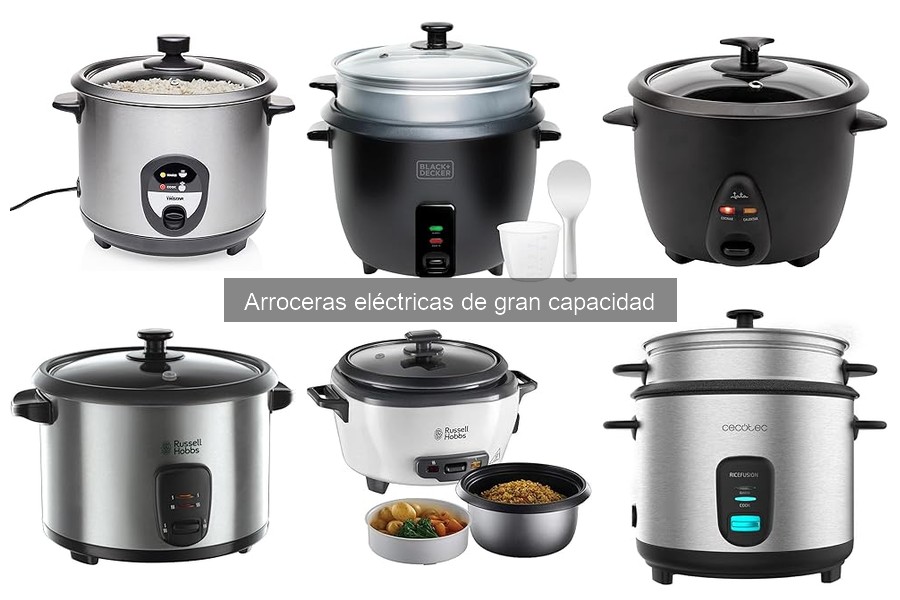 Guía para elegir la arrocera eléctrica de gran capacidad