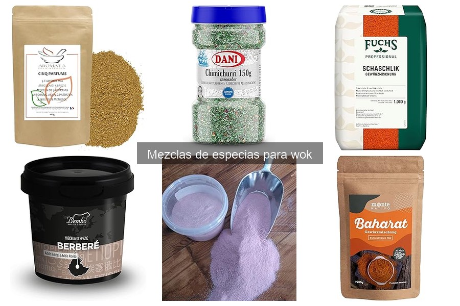 Guía para elegir mezclas de especias para wok en casa