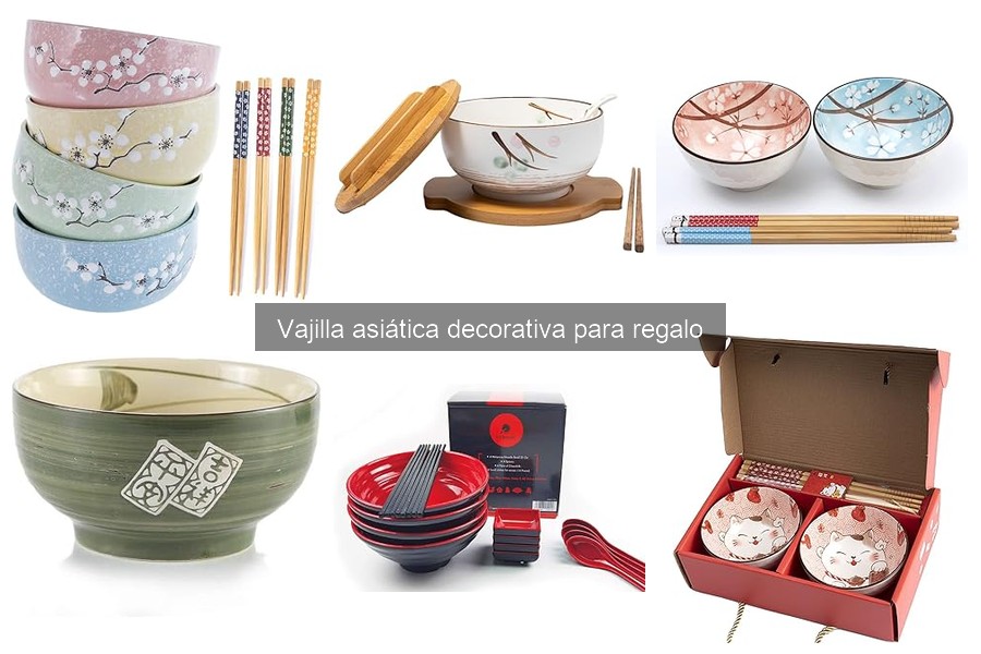 Guía para elegir vajilla asiática decorativa para regalar