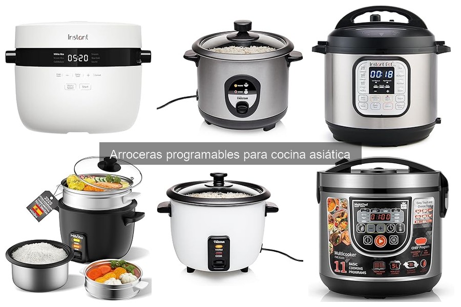 Guía para Usar Arroceras Programables en Cocina Asiática