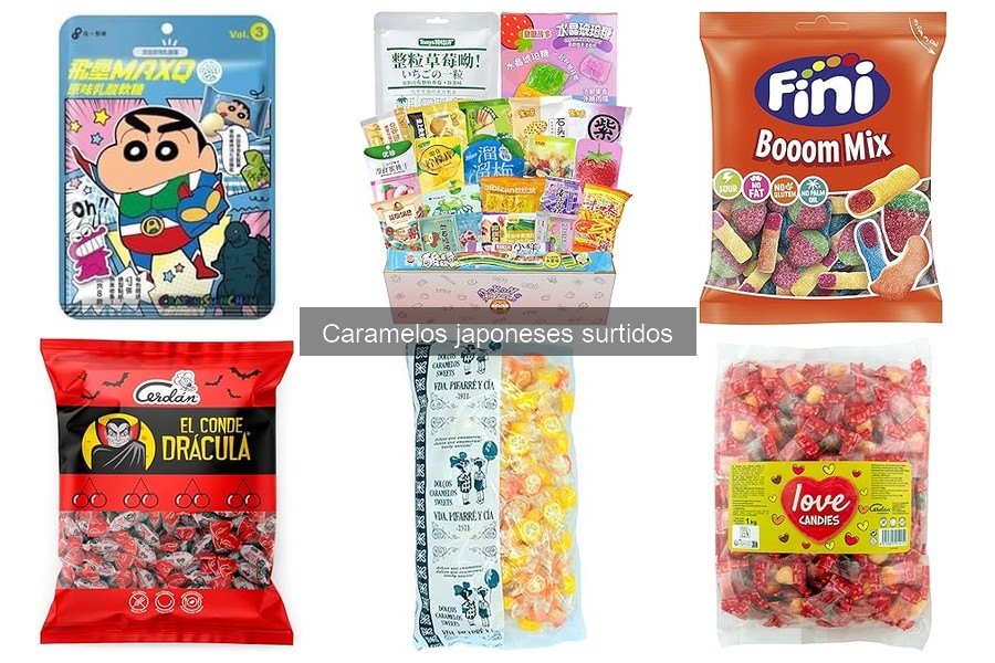 Historia de los caramelos japoneses surtidos y su evolución