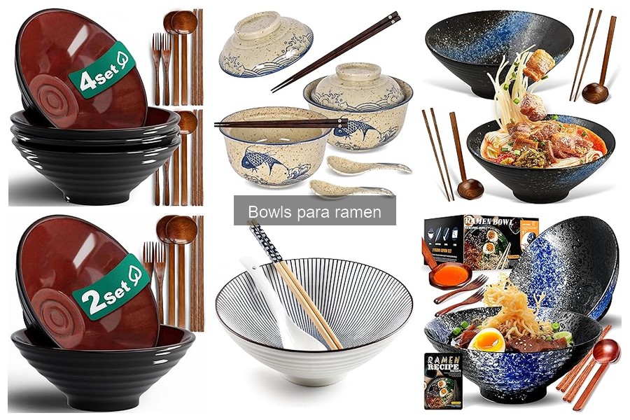 Ideas deliciosas para servir en bowls de ramen