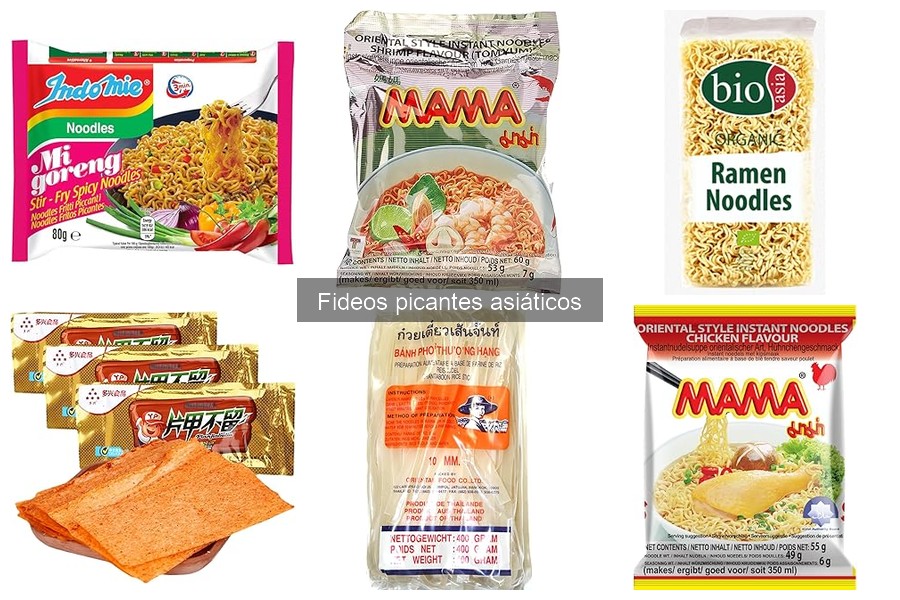 Ideas irresistibles para acompañar fideos picantes asiáticos