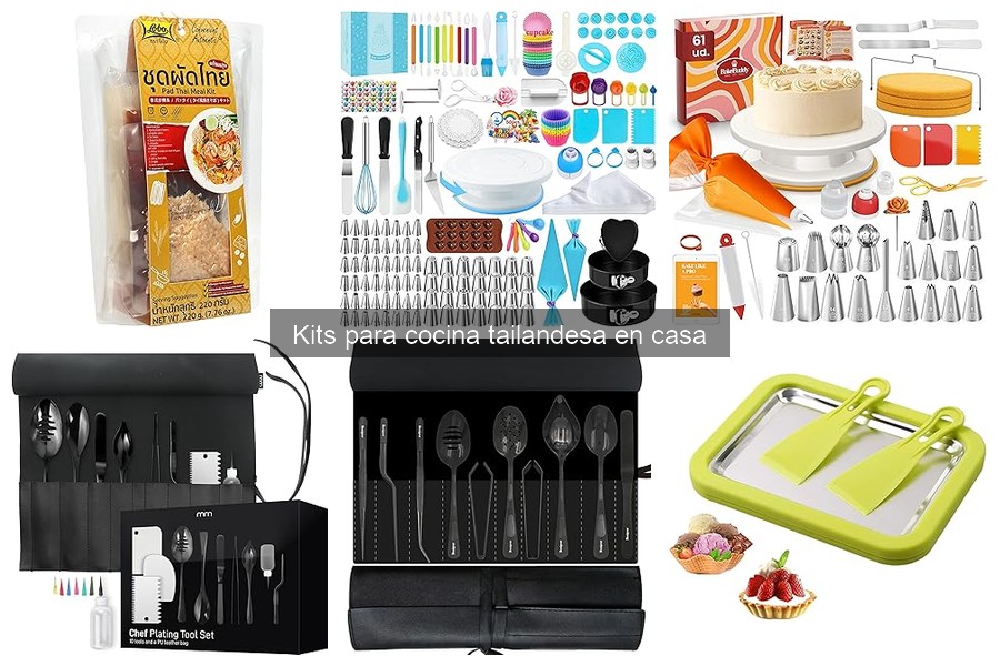 Ingredientes Clave en un Kit para Cocina Tailandesa