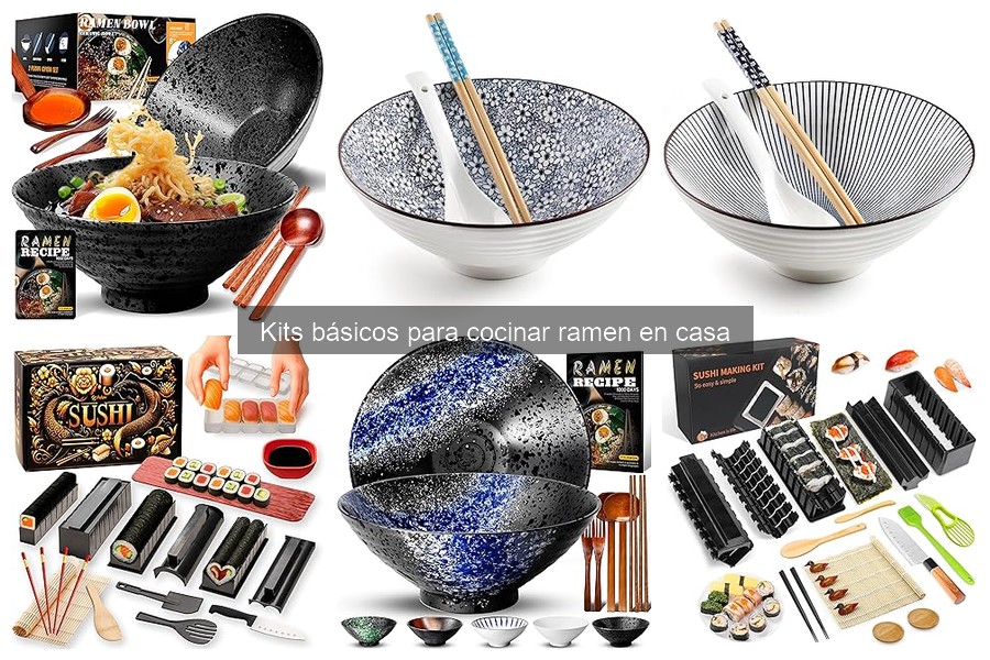 Ingredientes esenciales para preparar ramen en casa