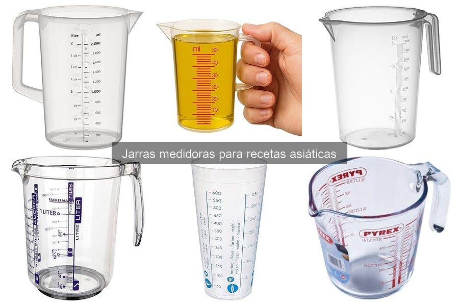 Jarras Medidoras: ¿Qué son y cómo se utilizan en recetas asiáticas?