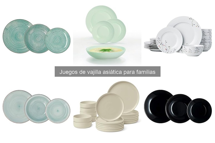 Juegos de vajilla asiática: diseño y funcionalidad esenciales