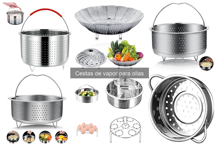 Las mejores cestas de vapor para cocinar al vapor en casa