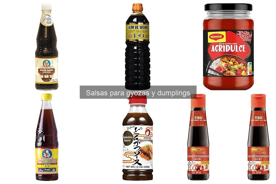 Las Mejores Salsas Para Gyozas y Dumplings