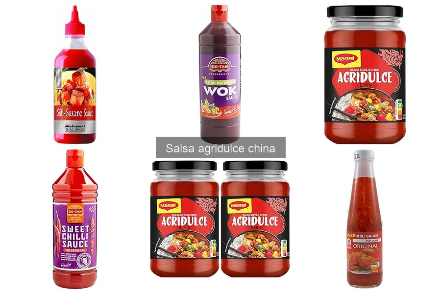 Los mejores tipos de salsa agridulce china en el mercado