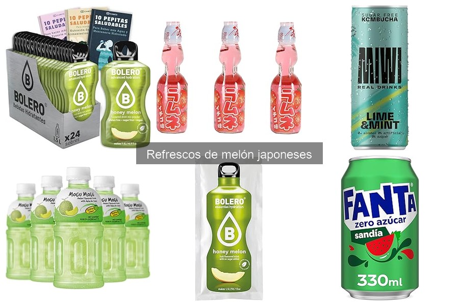 Los refrescos de melón japoneses: tradición y sabor