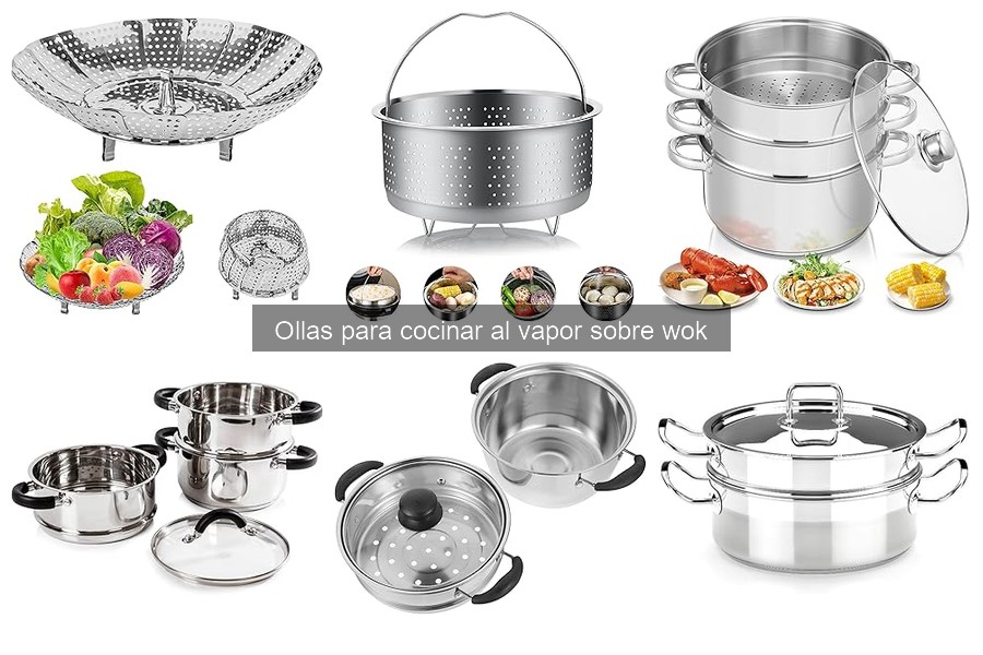 Mantenimiento de ollas para cocinar al vapor sobre wok