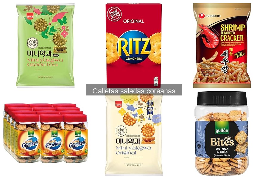 Maridajes perfectos para galletas saladas coreanas