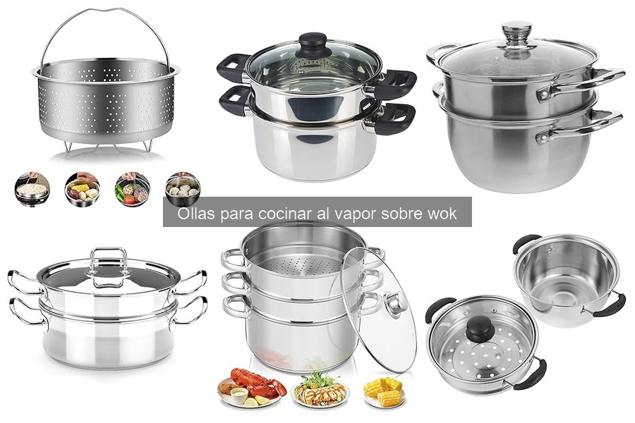 Maximiza el uso de tu olla para cocinar al vapor sobre wok