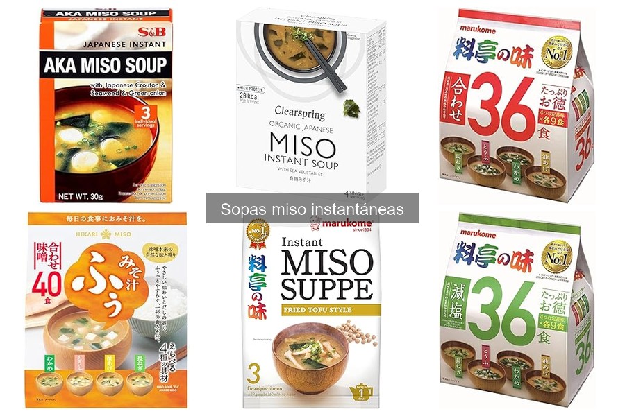 Mejor sopa miso instantánea vegetariana: comparativa 2023