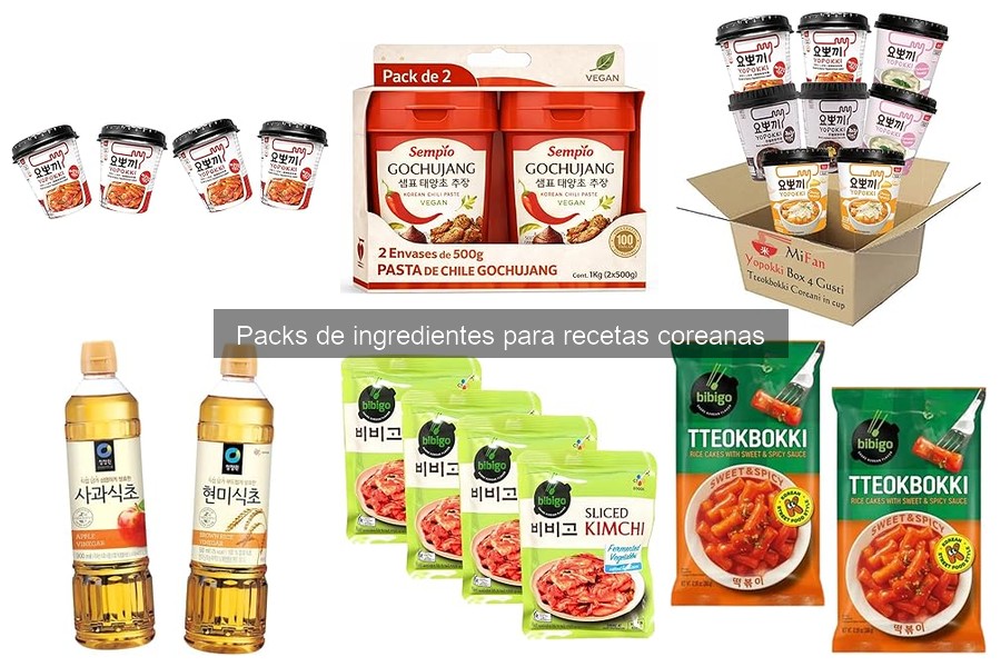 Mejora tus recetas coreanas con ingredientes frescos