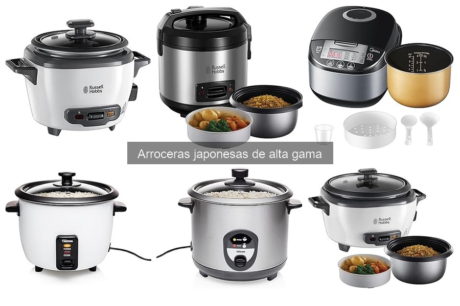 Mejores arroceras japonesas de alta gama para familias