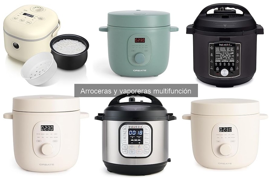 Mejores arroceras multifunción: comparativa de marcas 2023