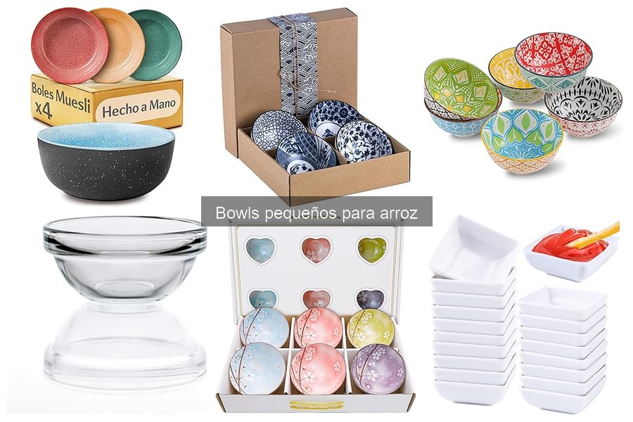 Mejores bowls pequeños para arroz: opiniones y reseñas