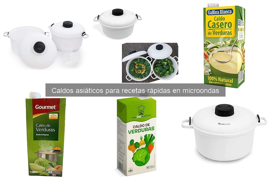 ** Mejores caldos asiáticos para preparar sopas rápidas