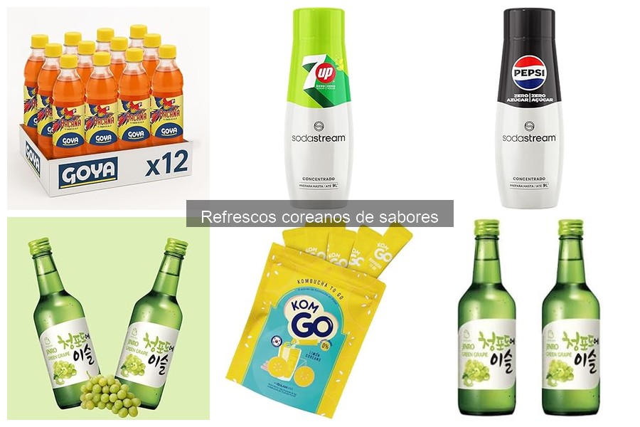 Mejores combinaciones de comida con refrescos coreanos