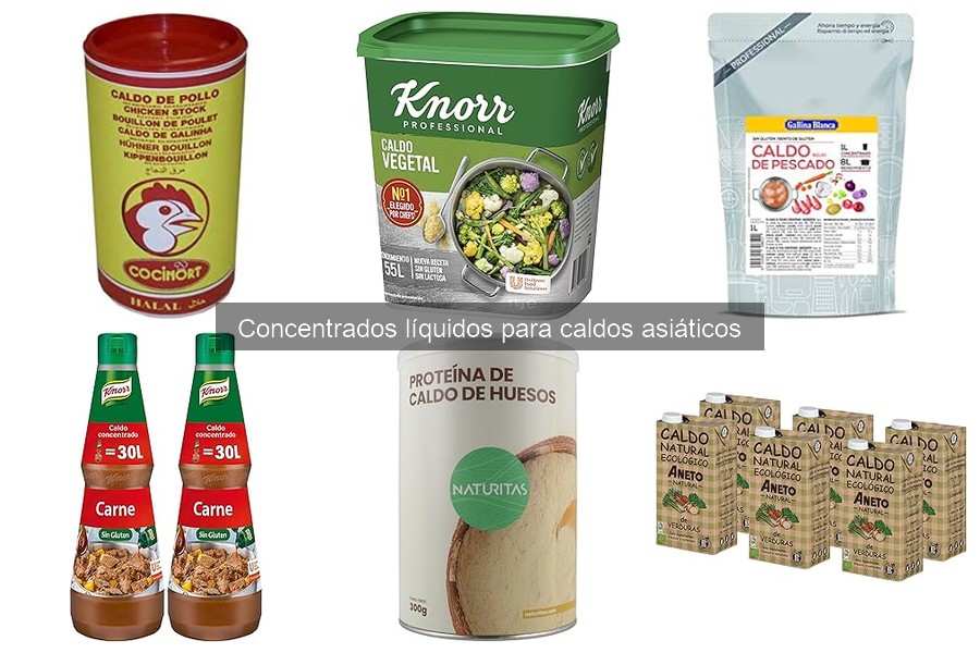 Mejores concentrados líquidos para caldos asiáticos en 2023