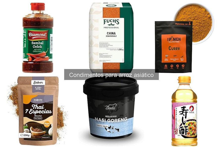 Mejores condimentos para arroz asiático: guía y recomendaciones