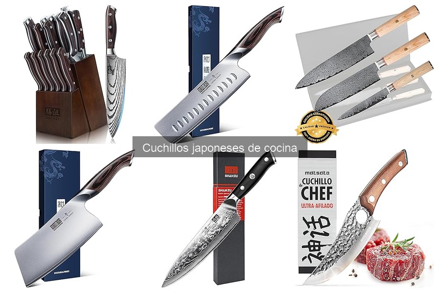 Mejores cuchillos japoneses para chefs profesionales
