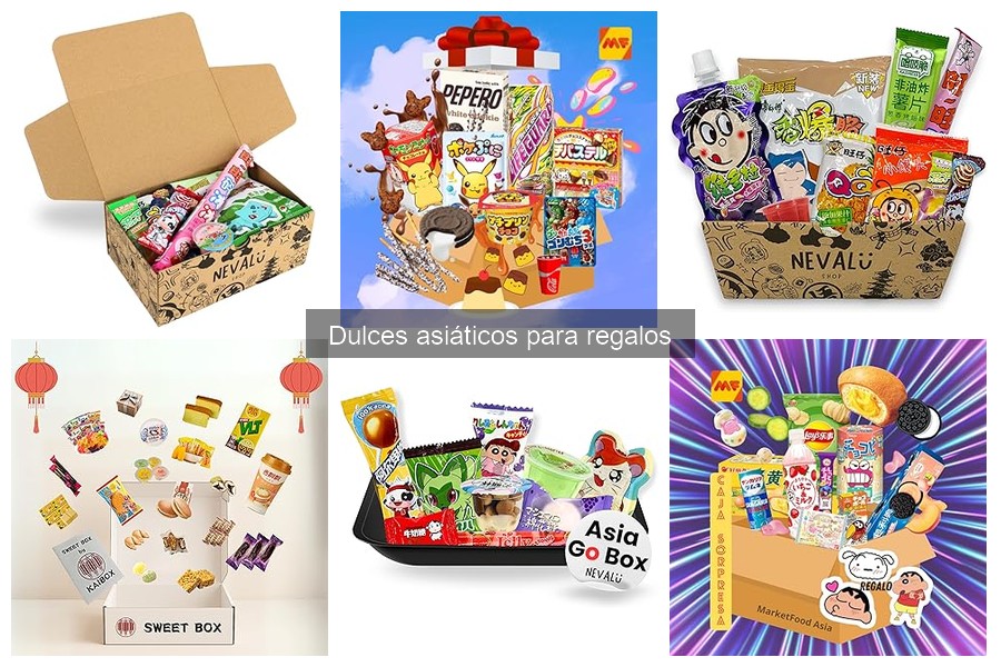 Mejores dulces asiáticos para regalar en ocasiones especiales