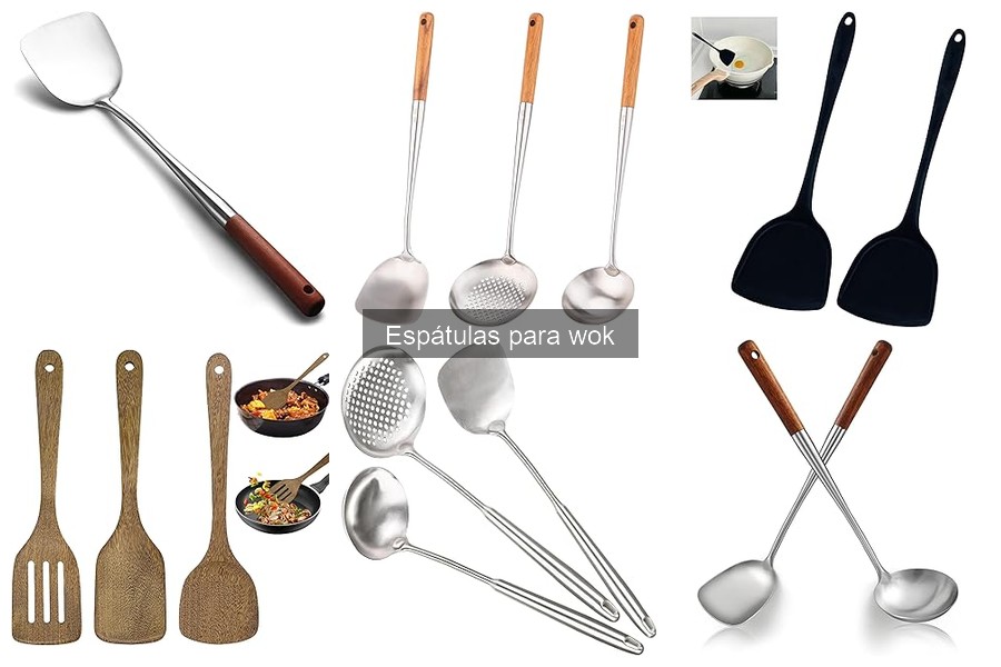 Mejores espátulas para wok según usuarios en 2023