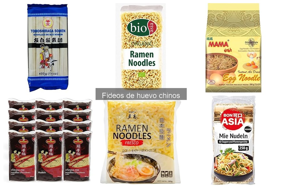 Mejores fideos de huevo chinos para tus recetas favoritas