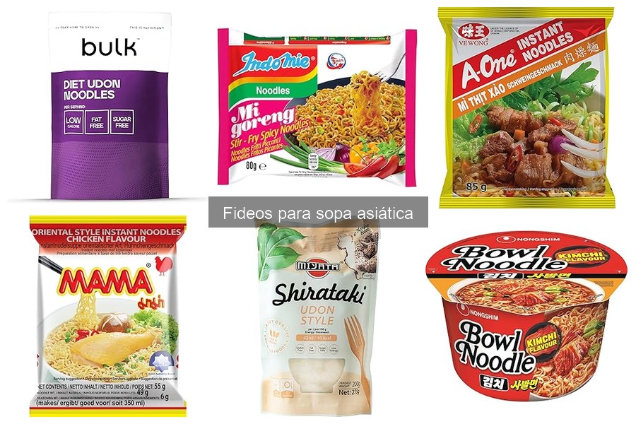 Mejores fideos para sopa asiática para principiantes