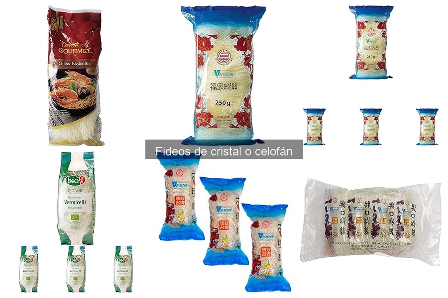 Mejores formas de servir fideos de cristal en casa