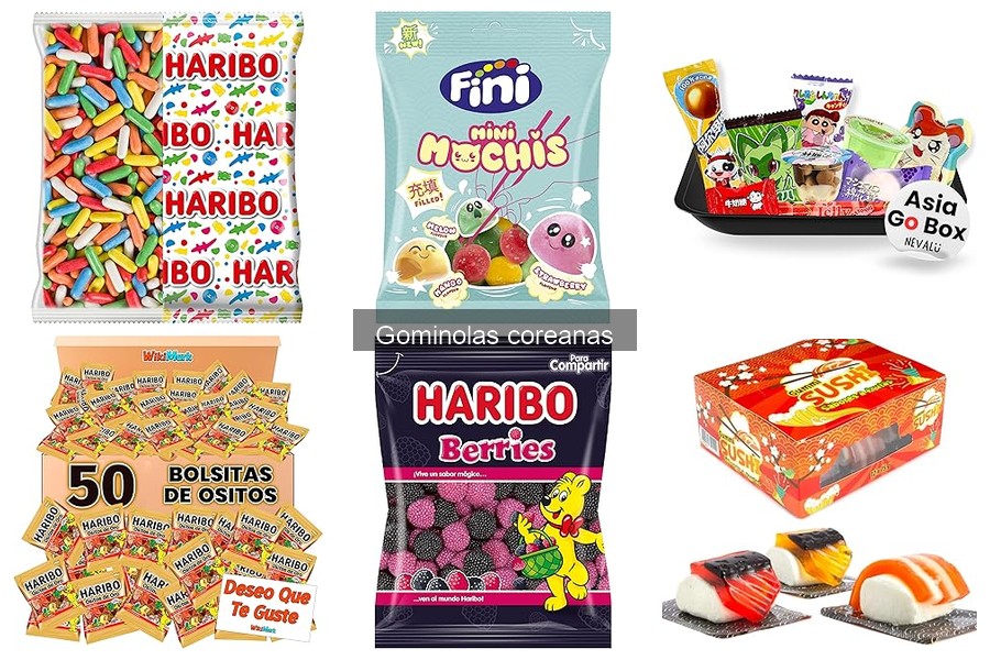 Mejores gominolas coreanas para niños: sabor y seguridad