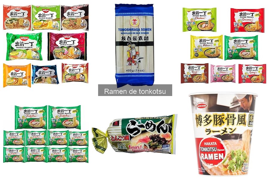 Mejores ingredientes para preparar ramen de tonkotsu en casa